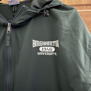 Binghamton University Windbreaker Never worn…See pictures